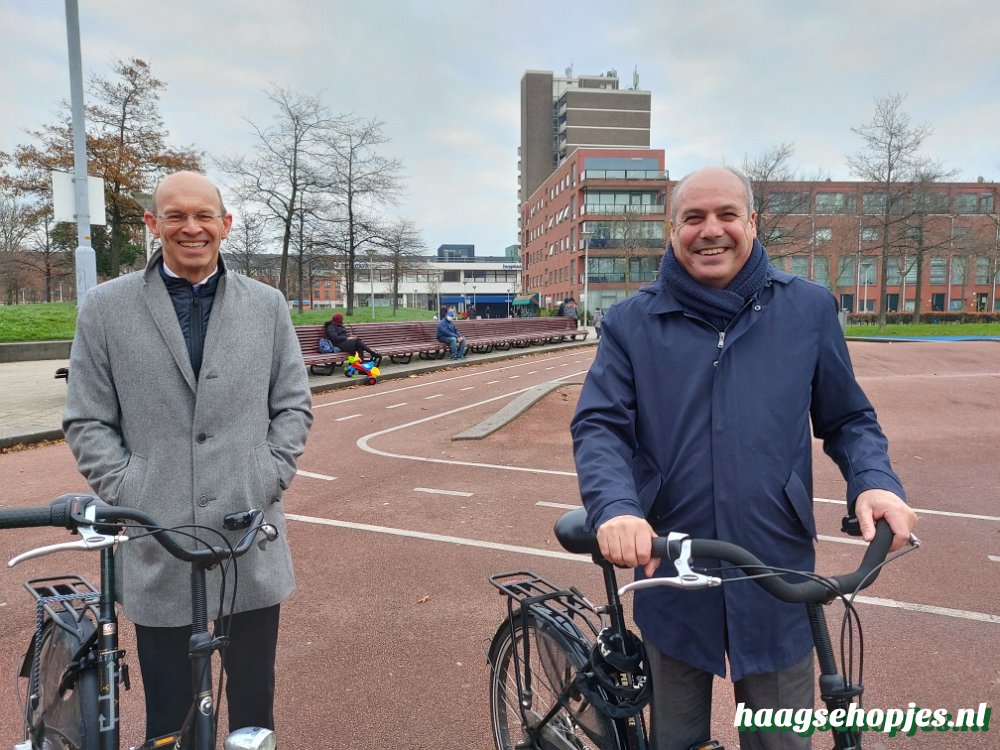Hoog bezoek op Wijkpark Transvaal