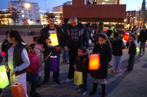 Haagse Hopjes 12e Lampionnenoptocht door Transvaal