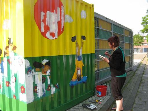 Haagse Hopjes: Onze opslagcontainers
