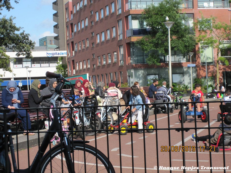 Vaste bezoekers Hopjespleinen