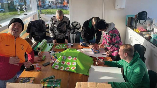 Sinterklaasviering Stichting Haagse Hopjes, Wijkpark Transvaal