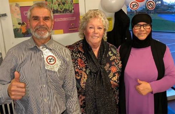 Fatima en Mimoun 25 jaar bij de Hopjes