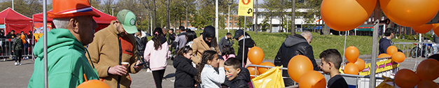 Koningsdag op Wijkpark Transvaal