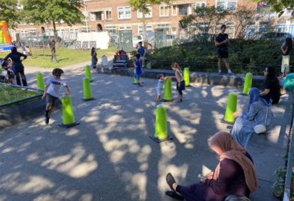 2de Sportworkshop op het Viljoenpleintje